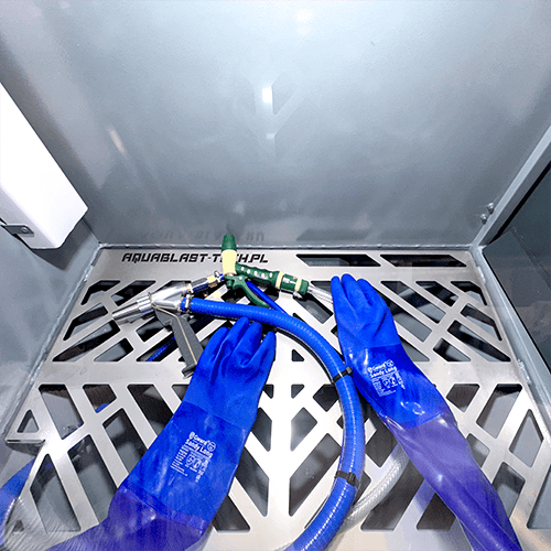 Aquablast lite machine 600 kamera